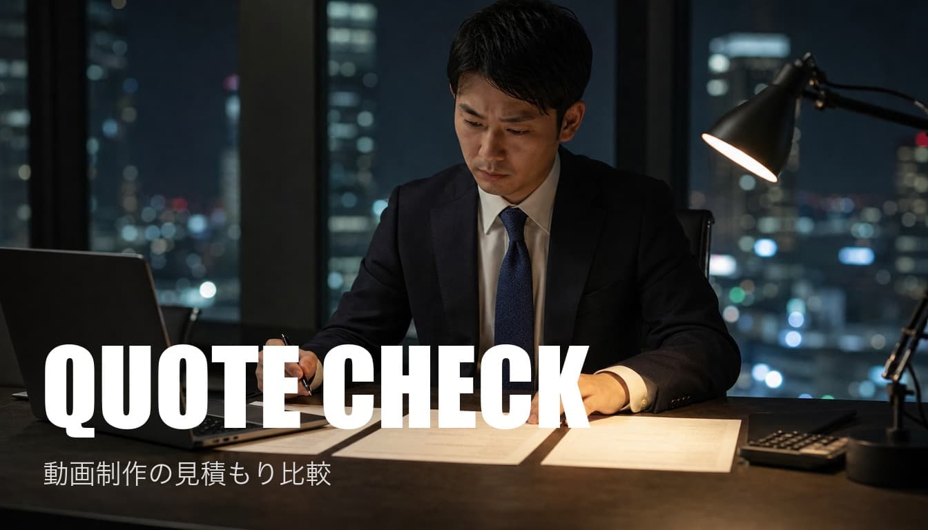 動画制作の見積もりを比較する7項目|価格差の理由と追加費用の見抜き方